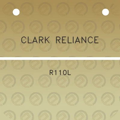 clark-reliance-r110l