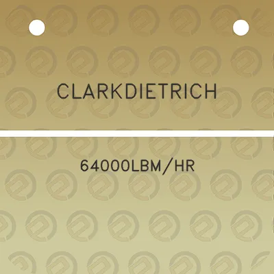 clarkdietrich-64000lbmhr