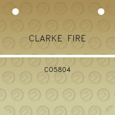 clarke-fire-co5804