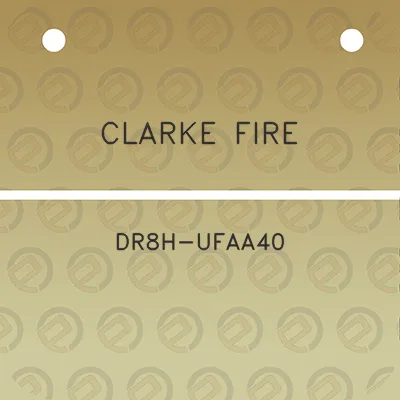 clarke-fire-dr8h-ufaa40