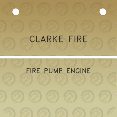 clarke-fire-fire-pump-engine