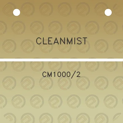 cleanmist-cm10002