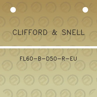 clifford-snell-fl60-b-d50-r-eu