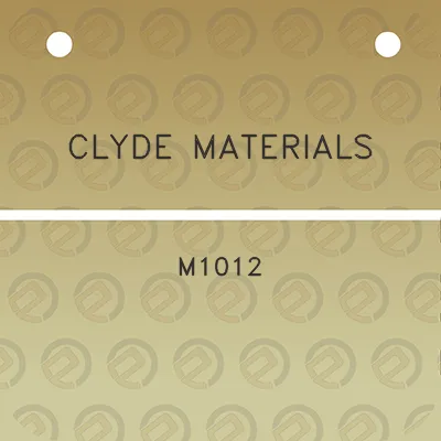 clyde-materials-m1012