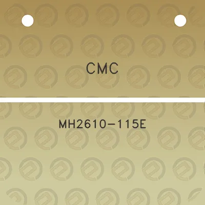 cmc-mh2610-115e