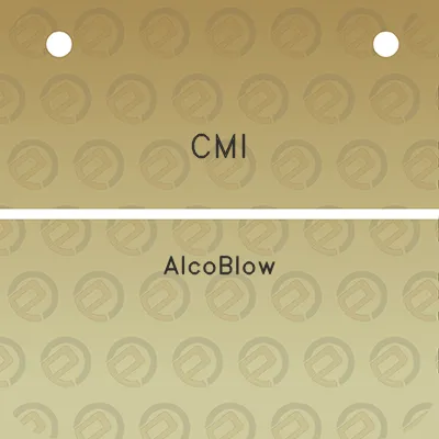 cmi-alcoblow