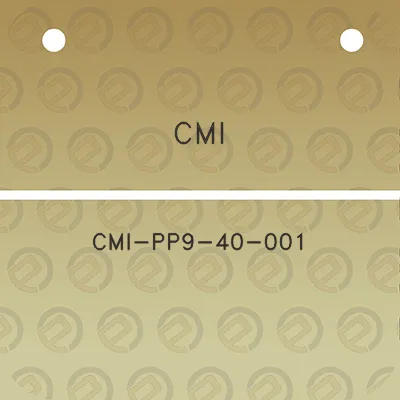 cmi-cmi-pp9-40-001