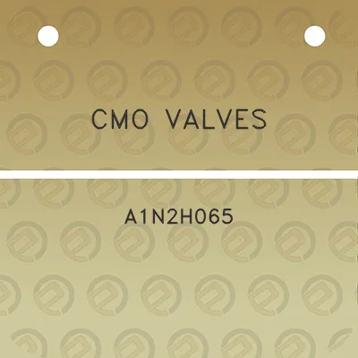 cmo-valves-a1n2h065