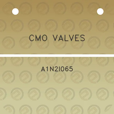 cmo-valves-a1n2i065