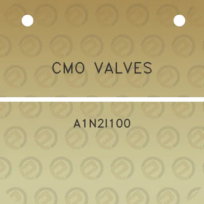 cmo-valves-a1n2i100