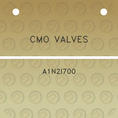 cmo-valves-a1n2i700