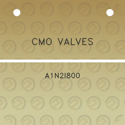 cmo-valves-a1n2i800