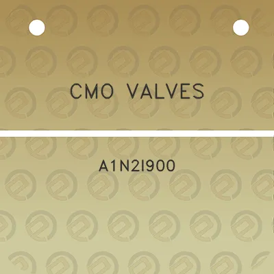 cmo-valves-a1n2i900