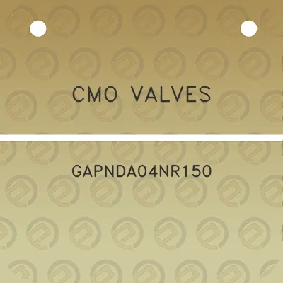 cmo-valves-gapnda04nr150