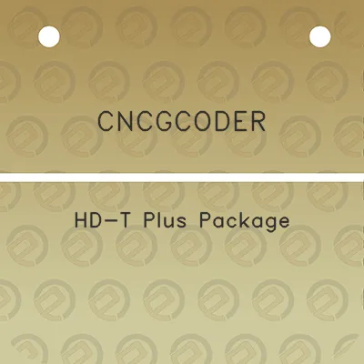 cncgcoder-hd-t-plus-package