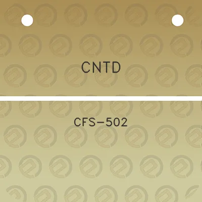 cntd-cfs-502