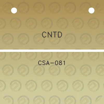 cntd-csa-081