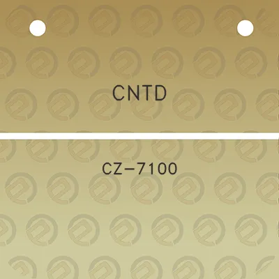 cntd-cz-7100