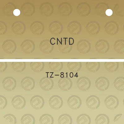 cntd-tz-8104