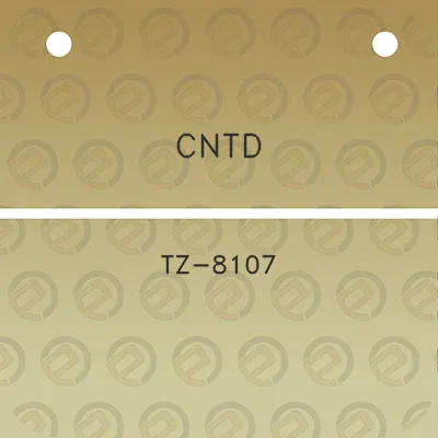 cntd-tz-8107