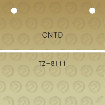 cntd-tz-8111