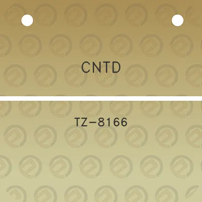 cntd-tz-8166