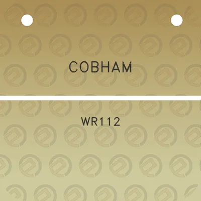 cobham-wr112