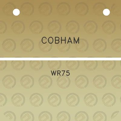 cobham-wr75