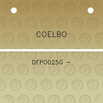 coelbo-dfpo025g