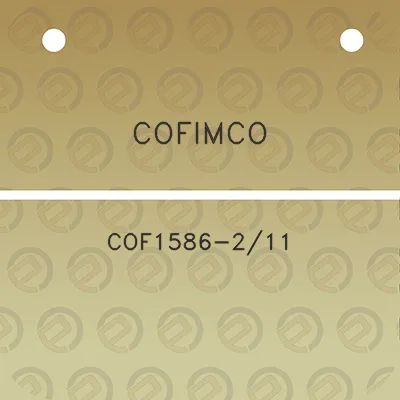 cofimco-cof1586-211