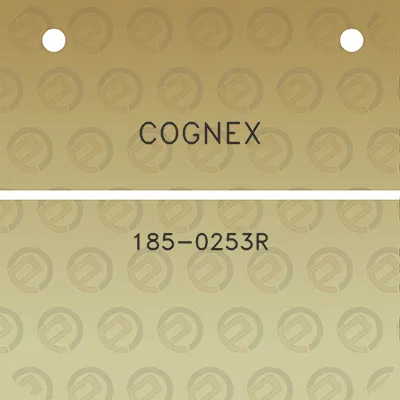 cognex-185-0253r