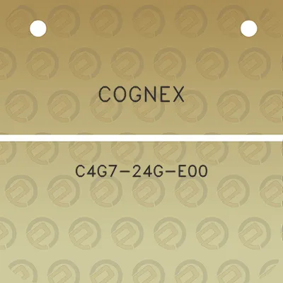 cognex-c4g7-24g-e00