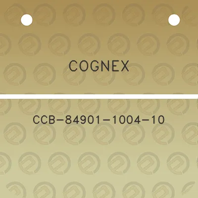 cognex-ccb-84901-1004-10