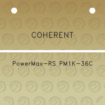 coherent-powermax-rs-pm1k-36c