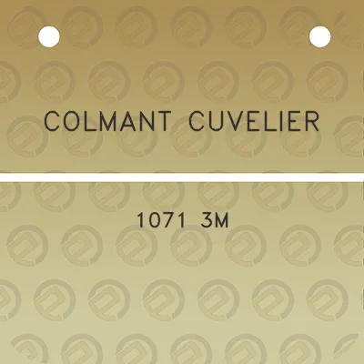 colmant-cuvelier-1071-3m