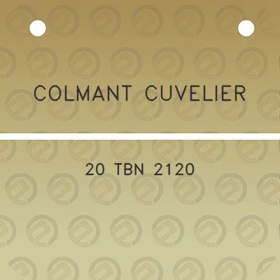 colmant-cuvelier-20-tbn-2120