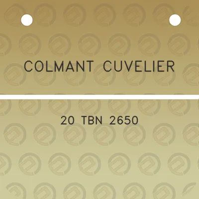 colmant-cuvelier-20-tbn-2650