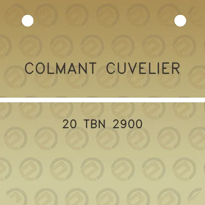 colmant-cuvelier-20-tbn-2900