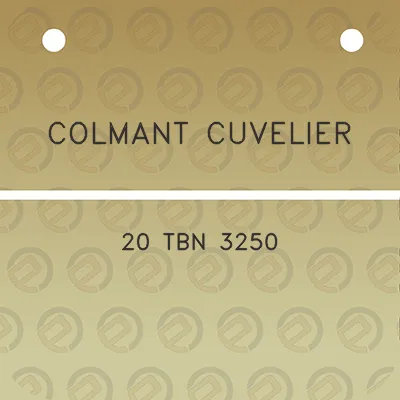 colmant-cuvelier-20-tbn-3250