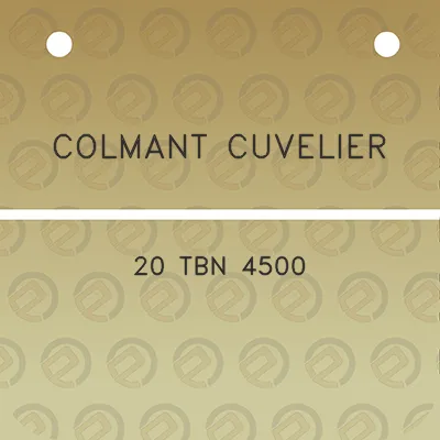 colmant-cuvelier-20-tbn-4500