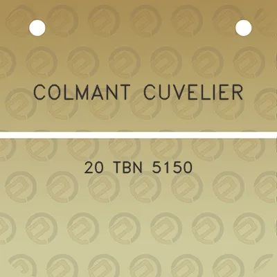 colmant-cuvelier-20-tbn-5150