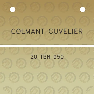 colmant-cuvelier-20-tbn-950