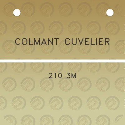 colmant-cuvelier-210-3m