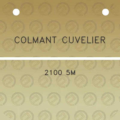 colmant-cuvelier-2100-5m