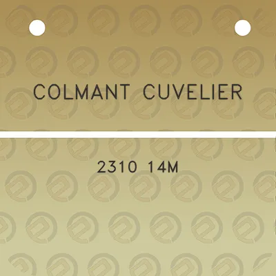 colmant-cuvelier-2310-14m