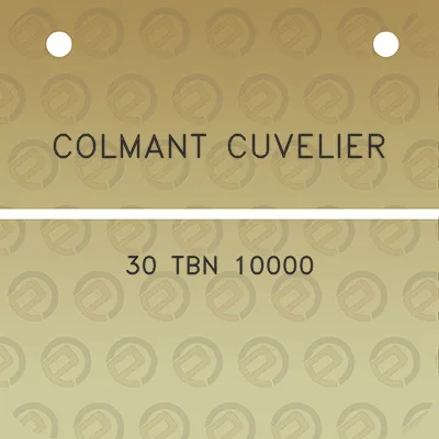 colmant-cuvelier-30-tbn-10000