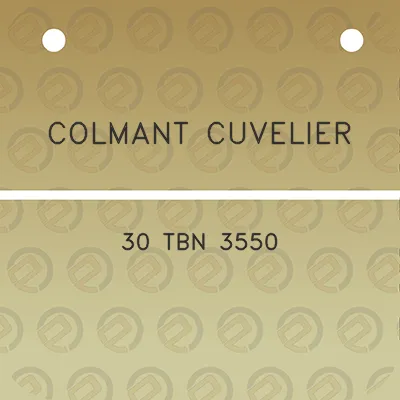 colmant-cuvelier-30-tbn-3550