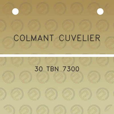 colmant-cuvelier-30-tbn-7300