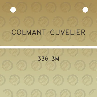 colmant-cuvelier-336-3m