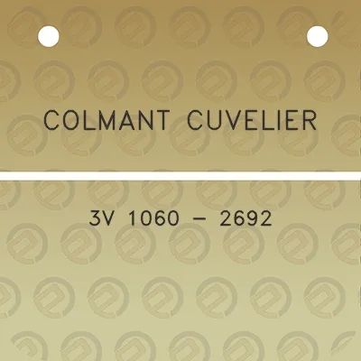 colmant-cuvelier-3v-1060-2692